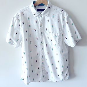 Hula Girls Tommy Bahama Short sleeve button up